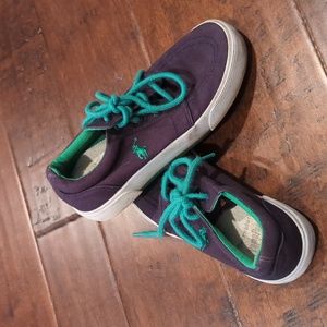 Polo kids shoes size 13 Navy and blue